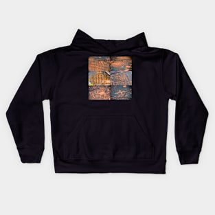 Mouses Tank Rock Art site and location Kids Hoodie